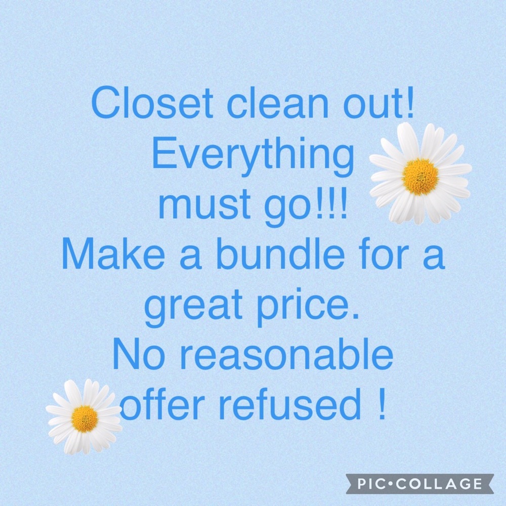 Everything must go!!!!
